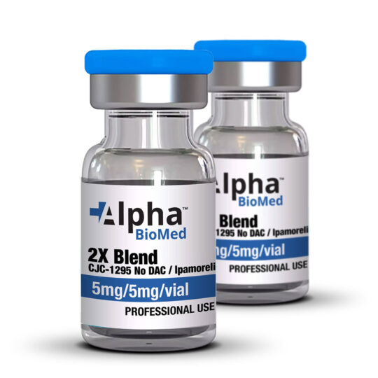 CJC-1295 No DAC (5mg) / Ipamorelin (5mg) One-Month Starter Kit (2 Vials – 10mg each)